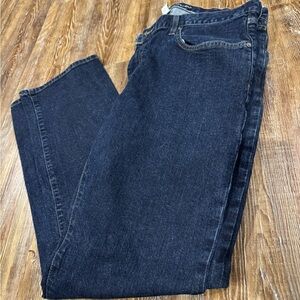 Eddie Bauer Men's Deep Indigo Straight Jeans